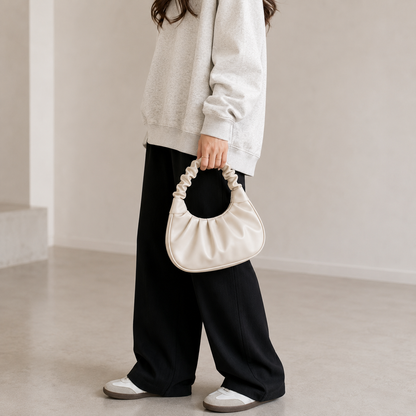 Selene – Geraffte Schultertasche