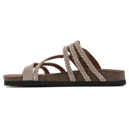 MARIE - Elegante geflochtene Sandalen