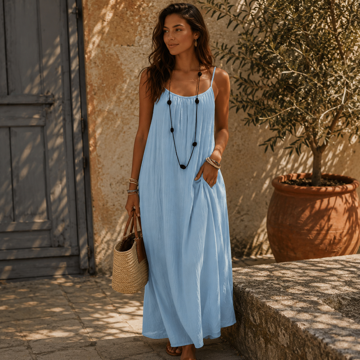 Amara-Kleid – Leicht, Elegant und Bequem