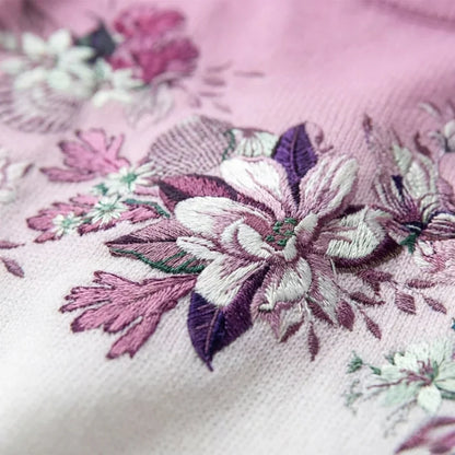 Alba | Pull Floral mit Rollkragen