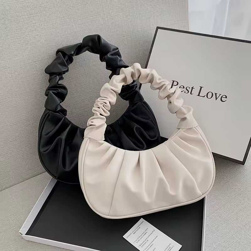 Selene – Geraffte Schultertasche
