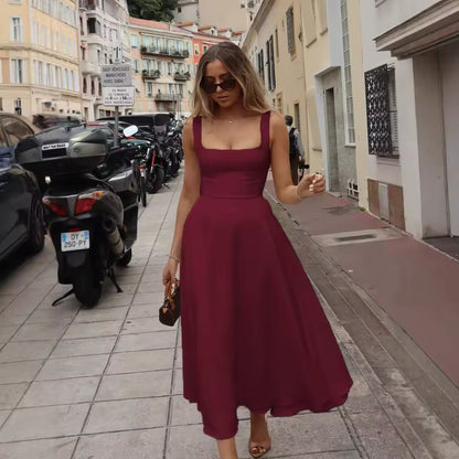 Valentina – Ausgestelltes Midikleid