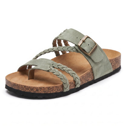 MARIE - Elegante geflochtene Sandalen
