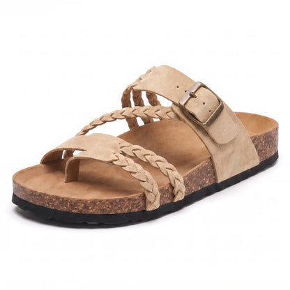 MARIE - Elegante geflochtene Sandalen