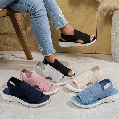 Hanna™ | Atmungsaktive Plateausandalen für Damen