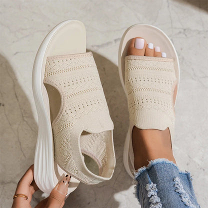 Hanna™ | Atmungsaktive Plateausandalen für Damen