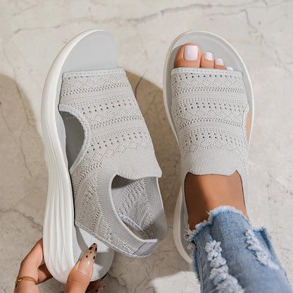 Hanna™ | Atmungsaktive Plateausandalen für Damen