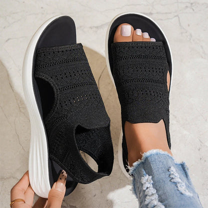 Hanna™ | Atmungsaktive Plateausandalen für Damen