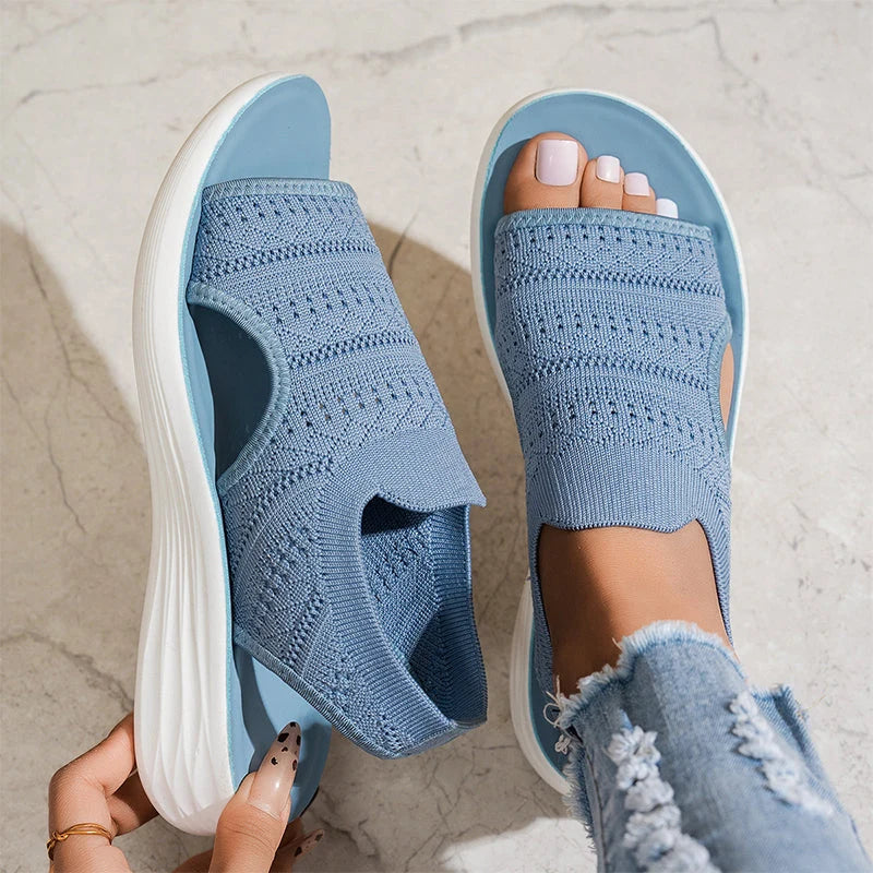 Hanna™ | Atmungsaktive Plateausandalen für Damen